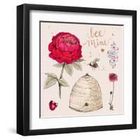 Bee Mine-Kerri Elliot-Framed Art Print