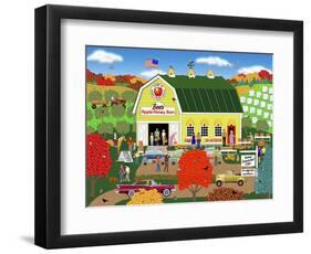 Bee's Apple Honey Barn-Mark Frost-Framed Giclee Print