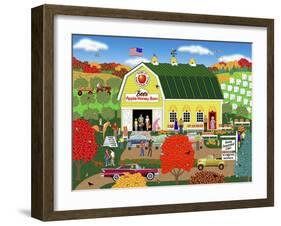 Bee's Apple Honey Barn-Mark Frost-Framed Giclee Print