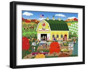 Bee's Apple Honey Barn-Mark Frost-Framed Giclee Print