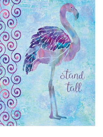 Blue Coast Flamingo, Stand Tall