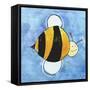 Bee-null-Framed Stretched Canvas