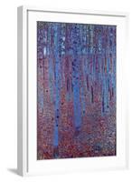 Beech Forest-Gustav Klimt-Framed Art Print