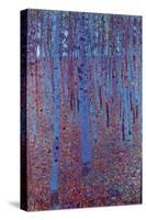 Beech Forest-Gustav Klimt-Stretched Canvas