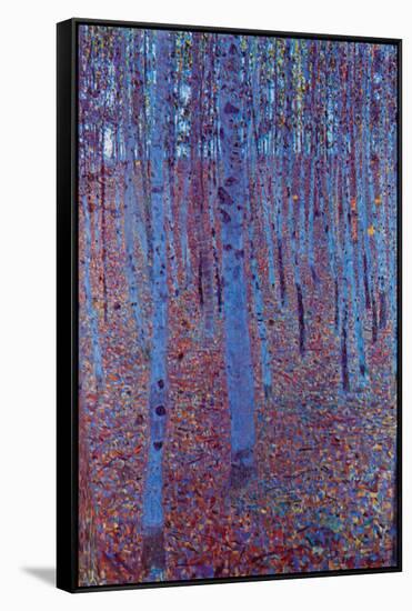 Beech Forest-Gustav Klimt-Framed Stretched Canvas