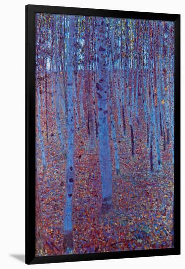 Beech Forest-Gustav Klimt-Framed Art Print