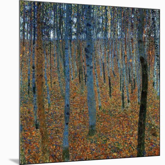 Beech Grove I-Gustav Klimt-Mounted Art Print