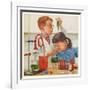 Beech Nut Laboratories Scientists, USA, 1950-null-Framed Giclee Print