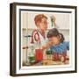 Beech Nut Laboratories Scientists, USA, 1950-null-Framed Giclee Print