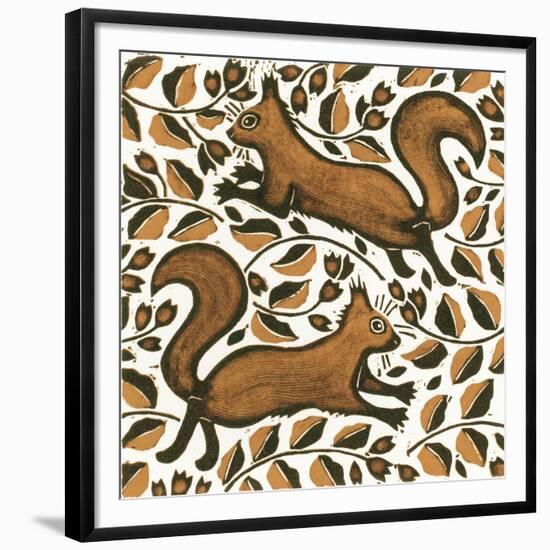 Beechnut Squirrels, 2002-Nat Morley-Framed Giclee Print