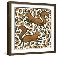 Beechnut Squirrels, 2002-Nat Morley-Framed Giclee Print