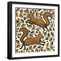 Beechnut Squirrels, 2002-Nat Morley-Framed Giclee Print