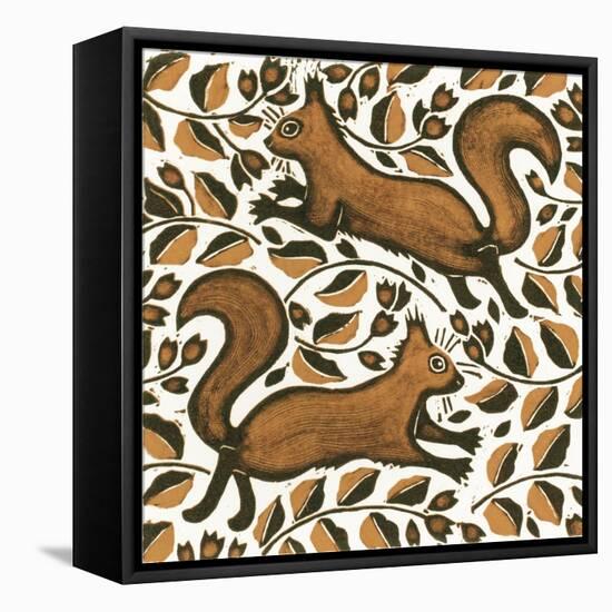 Beechnut Squirrels, 2002-Nat Morley-Framed Stretched Canvas