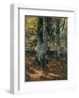 Beechwoods at Polling, Bavaria, C.1876-Frank Duveneck-Framed Giclee Print