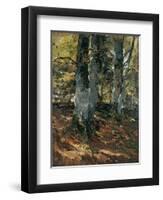 Beechwoods at Polling, Bavaria, C.1876-Frank Duveneck-Framed Premium Giclee Print