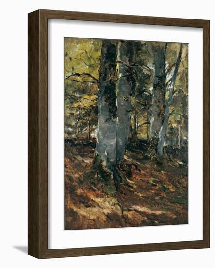 Beechwoods at Polling, Bavaria, C.1876-Frank Duveneck-Framed Giclee Print