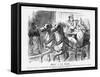 Beef À La Mode, 1867-John Tenniel-Framed Stretched Canvas