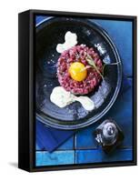 Beef Fillet Tartare with Wasabi Bearnaise-Jan-peter Westermann-Framed Stretched Canvas