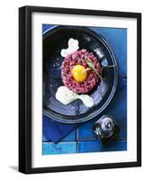 Beef Fillet Tartare with Wasabi Bearnaise-Jan-peter Westermann-Framed Photographic Print