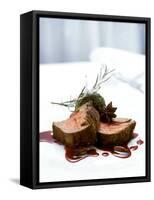 Beef Fillet with Kale and Port Jus-Michael Boyny-Framed Stretched Canvas