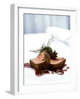 Beef Fillet with Kale and Port Jus-Michael Boyny-Framed Photographic Print