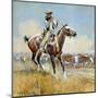 Beef for the Fighters-Charles Marion Russell-Mounted Art Print