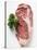 Beef Steak, Garnished with Parsley-null-Stretched Canvas