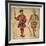 Beefeater and Spanish Soldier, 19th Century-Lucien Besche-Framed Giclee Print