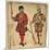 Beefeater and Spanish Soldier, 19th Century-Lucien Besche-Mounted Giclee Print