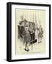 Beefeaters on Guard in St Peter's Chapel-Adrien Emmanuel Marie-Framed Giclee Print