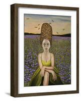 Beehive Al-Leah Saulnier-Framed Giclee Print