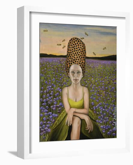 Beehive Al-Leah Saulnier-Framed Giclee Print