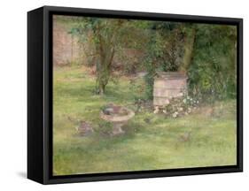 Beehive and Doves-Joyce Haddon-Framed Stretched Canvas