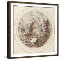 Beehive, Early 17th Century-Crispin I De Passe-Framed Giclee Print