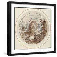 Beehive, Early 17th Century-Crispin I De Passe-Framed Giclee Print