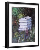 Beehive in the Garden, 1999-Margo Starkey-Framed Giclee Print