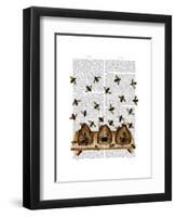 BeeHive Print-Fab Funky-Framed Art Print