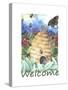 Beehive Welcome-Melinda Hipsher-Stretched Canvas