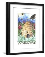 Beehive Welcome-Melinda Hipsher-Framed Giclee Print