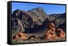 Beehives area, Valley of Fire State Park, Overton, Nevada, United States of America, North America-Richard Cummins-Framed Stretched Canvas