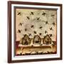 Beekeeping, Arabic Medical Book, 14th C-Science Source-Framed Giclee Print