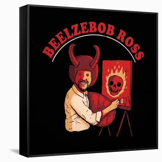 Beelzebob Ross-Michael Buxton-Framed Stretched Canvas