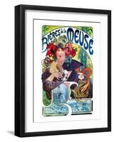 Beer Ad By Mucha, C1897-Alphonse Mucha-Framed Giclee Print