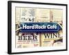 Beer and Wine Antique Enamelled Signs - Postcode Area Signs - Wall Signs - Notting Hill - London-Philippe Hugonnard-Framed Photographic Print