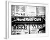 Beer and Wine Antique Enamelled Signs - Postcode Area Signs - Wall Signs - Notting Hill - London-Philippe Hugonnard-Framed Photographic Print