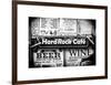 Beer and Wine Antique Enamelled Signs - Postcode Area Signs - Wall Signs - Notting Hill - London-Philippe Hugonnard-Framed Art Print