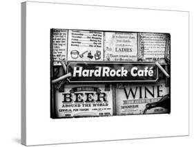 Beer and Wine Antique Enamelled Signs - Postcode Area Signs - Wall Signs - Notting Hill - London-Philippe Hugonnard-Stretched Canvas