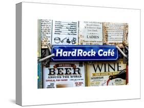 Beer and Wine Antique Enamelled Signs - Postcode Area Signs - Wall Signs - Notting Hill - London-Philippe Hugonnard-Stretched Canvas