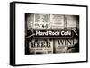 Beer and Wine Antique Enamelled Signs - Postcode Area Signs - Wall Signs - Notting Hill - London-Philippe Hugonnard-Framed Stretched Canvas