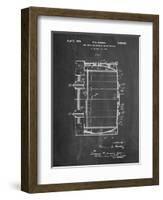 Beer Barrel Patent-Cole Borders-Framed Art Print